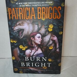 Patricia Briggs 'Burn Bright' Book Cover